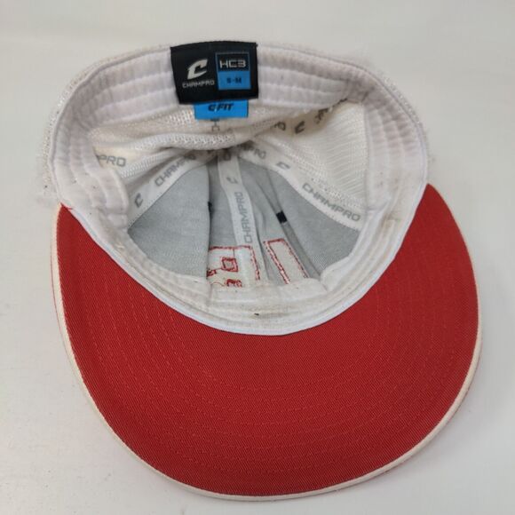 LB Fitted Trucker Hat Small-Medium Multi Embroidered Letters Mesh Back - Picture 6 of 8